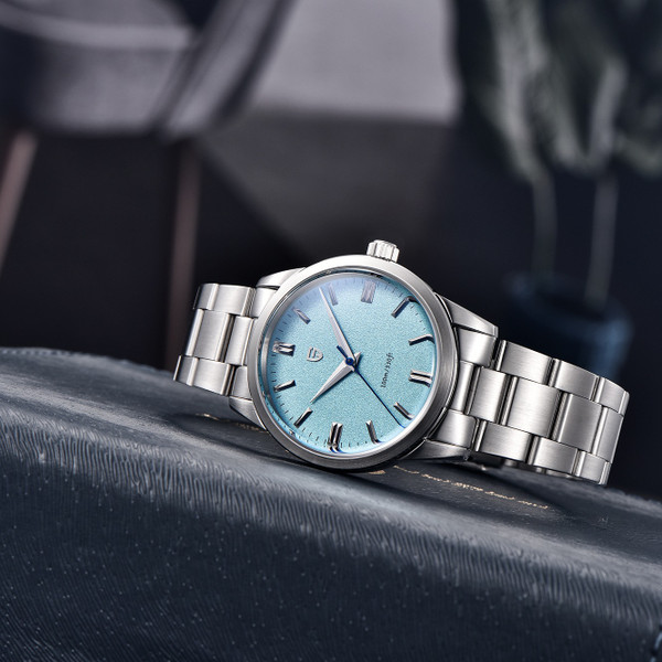 Simple Waterproof Men's Second Sweeping Starry Sky Steel Belt Quartz Watch Q119-CJNS1930336