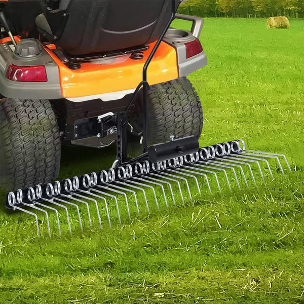 Scarifier Black Galvanized steel 42.9 in length Durable A949-154454