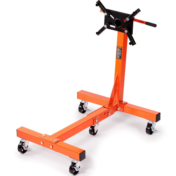  Engine Stand, 1500 lbs (3/4 Ton) Rotating Engine Motor Stand with 360 Degree Adjustable Head, Cast E415-YDXZS1500LBS5QG38V0