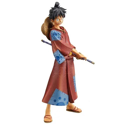 Color: WHITE, Size: 12cm - 18cm One Piece Anime Figure Luffy Zoro Chopper Nami Action Figure Land o F640-12000038957513927
