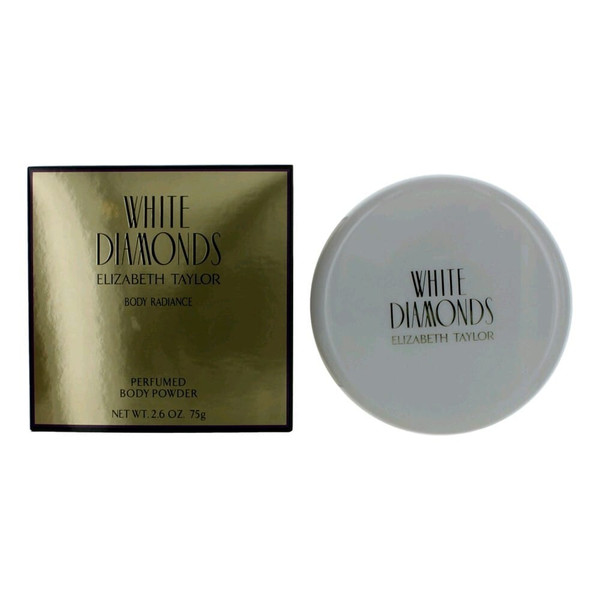 White Diamonds by Elizabeth Taylor, 2.6 oz Perfumed Body Powder for Women R654-awwhd26dp