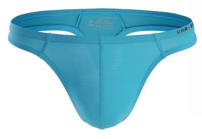 Color: Light blue, Size: M - Ice silk men's thong Q119-CJNSNYYD00034-Light blue-M