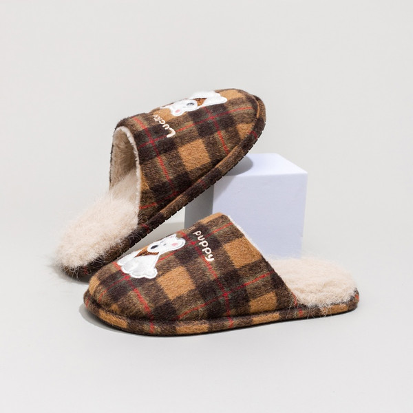 New Autumn And Winter Indoor Home Plush Cotton Shoes Cute Soft And Fluffy Q119-CJYD2584909