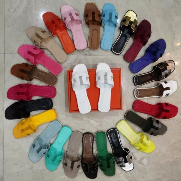 Color: 37 - Size: Eur 41 - 2023 Designer slippers Classic Sandals Genuine Leather Fashion Shoes Lad Y829-1109994476728094752