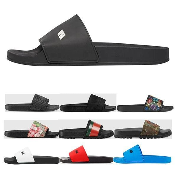 Color: C10 - Size: EUR 35 - Designer Slipper Sandal Floral Slippers Men Women Platform Slides Summe Y829-1382775900445331483