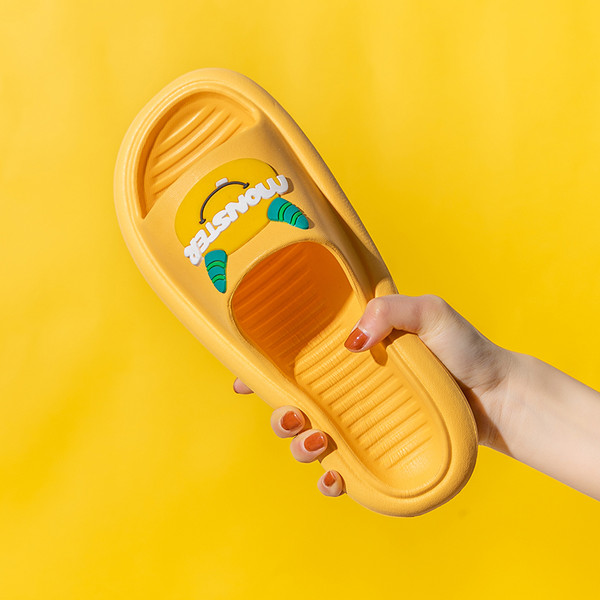 style: Yellow corner, Shoe size: 36or37 - Lovely Slippers Women''S Summer Fashion Wear Bath Antiski Q119-CJNS112362726ZA