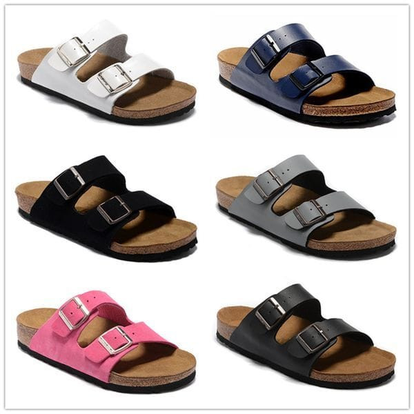 Color: Clear - Size: Women US6/M4 (Eur 37=24CM) - Arizona Cork slippers Hot Selling Fashion Men Sum Y829-1241931560769372205