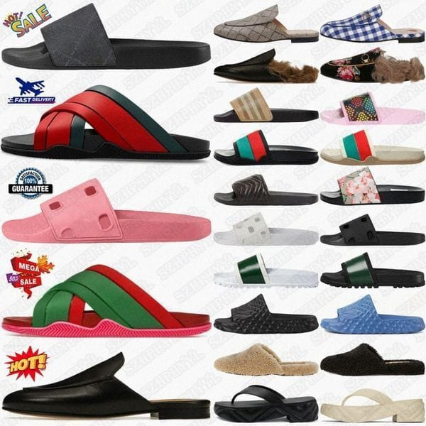 Color: LightGreen - Size: Women us8=eur39=uk5.5 - Designer sliders Web slide Original Slides Pink R Y829-1324548426364948548