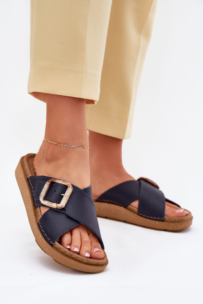 navy blue - Flip-flops model 214733 Step in style U704-214733