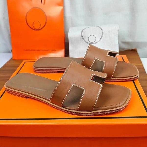 Color: khaki - Size: US9=EU40=women - Designer Sandals Women's Slides Luxury slippers Letter Slide  Y829-1465931821588983933