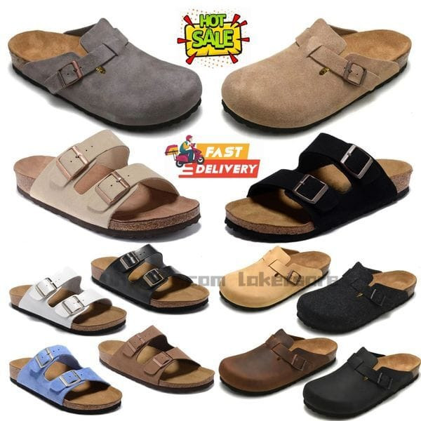 Color: White - Size: EUR35 - Designer shoes mens womens sandals clogs slippers leather suede Muelle Y829-1258224398582824978