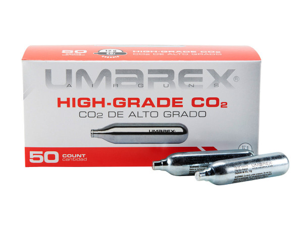 Umarex 12-Gram CO2 Cartridges, 50ct P892-PY-A-10373