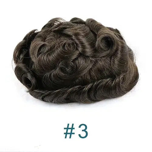 Toupee Color: 12R#, Toupee Density: 130%, Length: 6 inches, Toupee Size: 8x10, Toupee Design: free  F640-12000032343826260