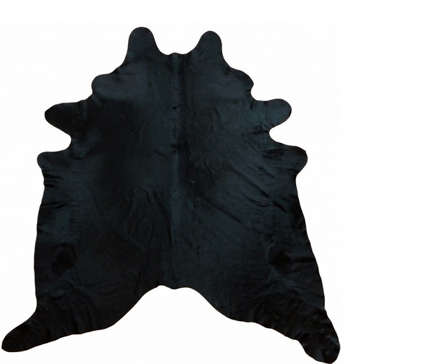 6 Ft Natural Black Brindled Cowhide Rug N270-334411