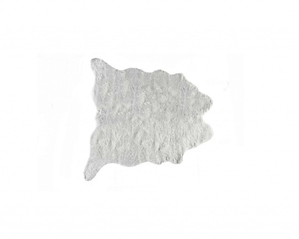 Grey Animal Print Area Rug N270-358153