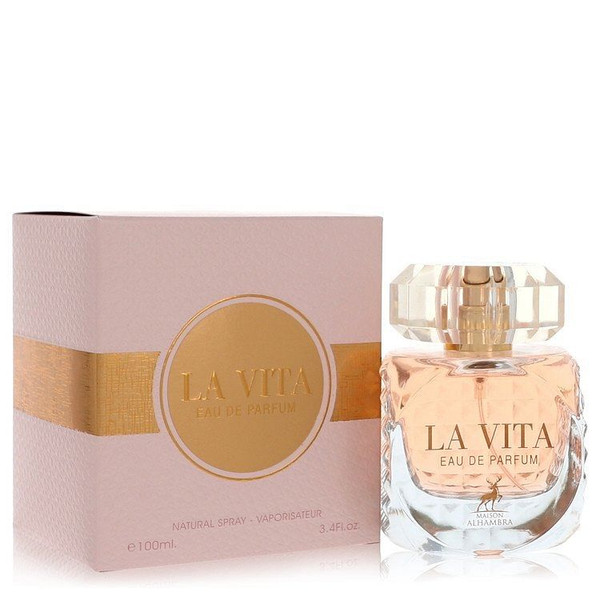 La Vita by Maison Alhambra Eau De Parfum Spray 3.4 oz (Women) V728-561694