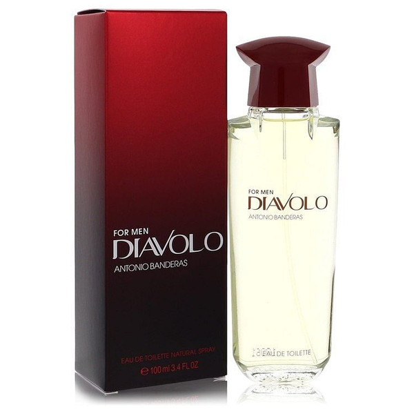 Diavolo by Antonio Banderas Eau De Toilette Spray 3.4 oz (Men) V728-425860
