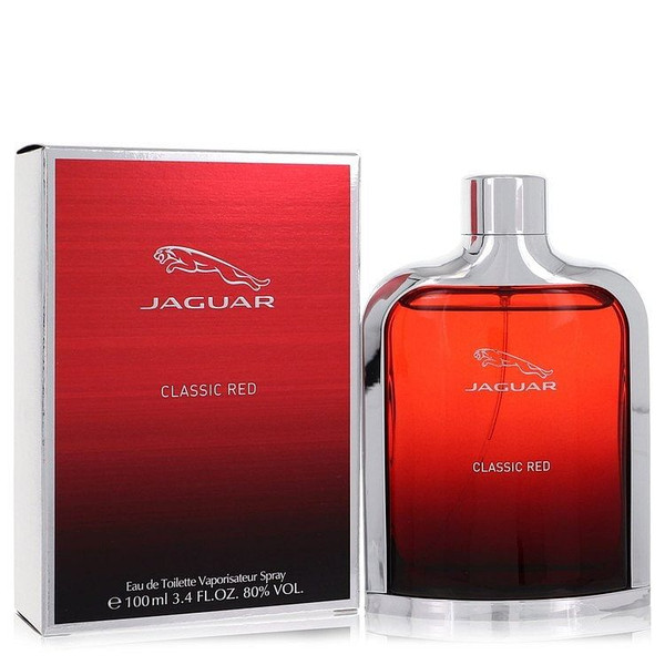 Jaguar Classic Red by Jaguar Eau De Toilette Spray 3.4 oz (Men) V728-499658