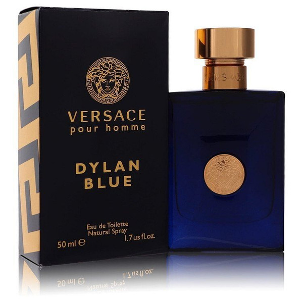 Versace Pour Homme Dylan Blue by Versace Eau De Toilette Spray 1.7 oz (Men) V728-534783
