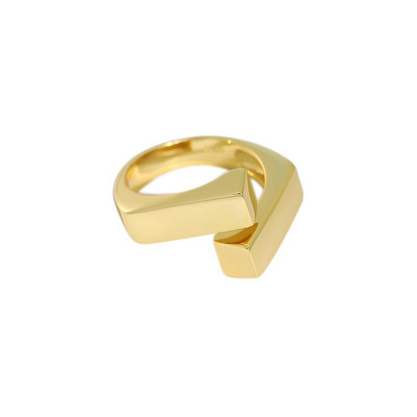 Geometry Cross 925 Sterling Silver Adjustable Ring R866-HFH_631848176800