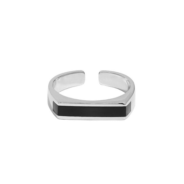 Geometry Rectangle Fashion  925 Sterling Silver Adjustable Ring R866-HFH_667702834295