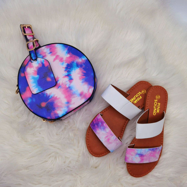Color: Starry blue, Size: 40 - Sandals Flat Bottom Ladies Slippers Flat Hollow Fashion Women's Roun Q119-CJNS120460204DW