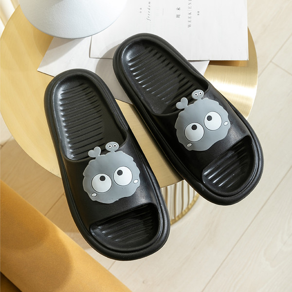 style: Black ball, Shoe size: 44or45 - Lovely Slippers Women''S Summer Fashion Wear Bath Antiskid M Q119-CJNS112362780BY
