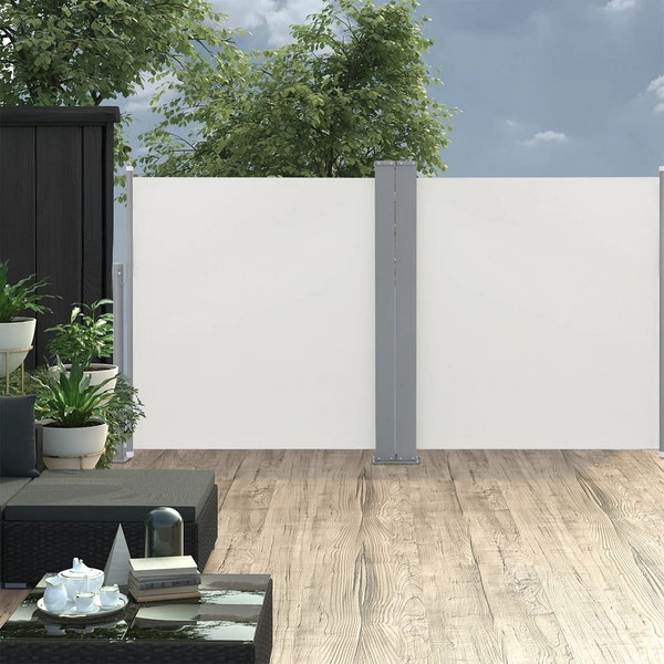 Retractable Side Awning Cream 47.2"x236.2 A949-48449