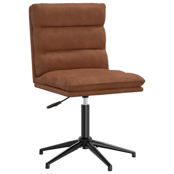  Dining Chair Brown Faux Leather A949-4101306