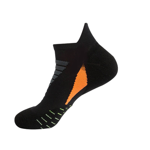Color: Black - Towel bottom outdoor socks Q119-CJNSFJWZ00243-Black