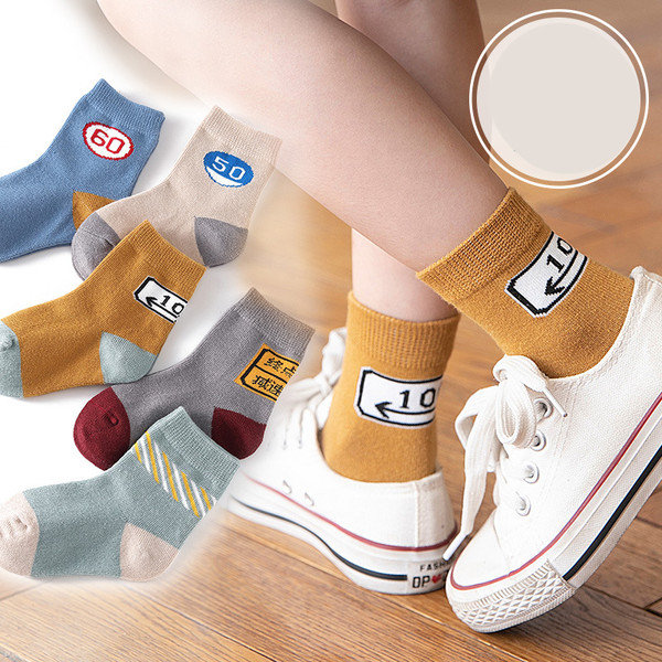 Children's cotton socks Q119-CJNSFJWZ00422