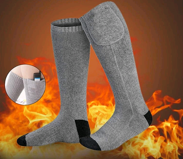 Electric socks standard charging thermostat lithium battery heating socks can wash cold winter warm Q119-CJNSFJWZ00069