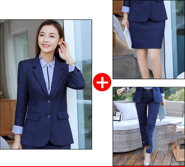 Color: 4Blue, Size: 3XL - Simple double button suit Q119-CJNSWTQB02396-4Blue-3XL