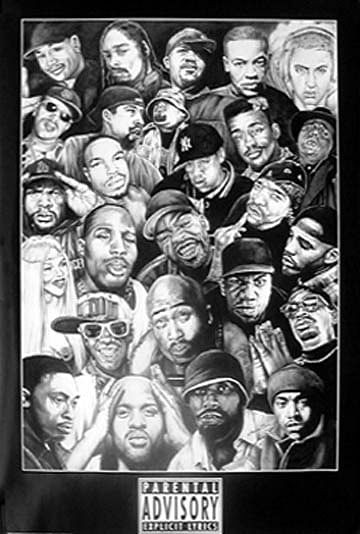 Rap Gods 1 Q385-2371-24x36_MU