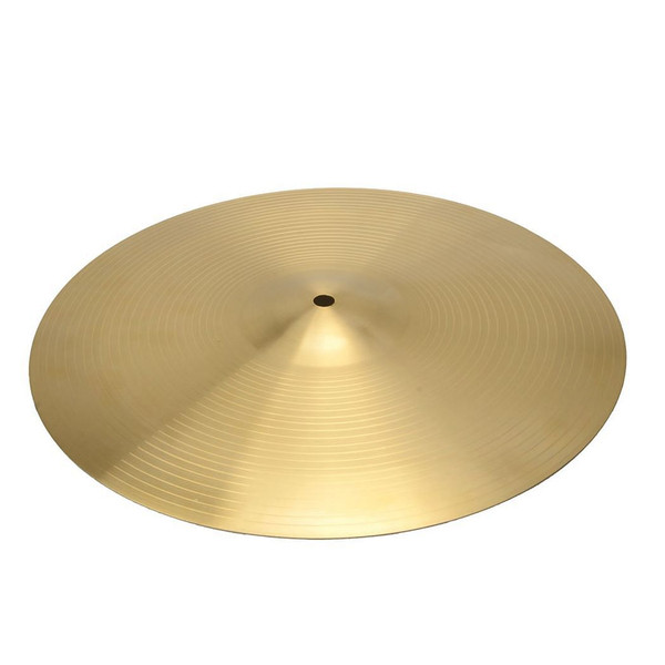Professional 18" 0.8mm Copper Alloy Ride Cymbal for Drum Set Golden T575-S0671285635