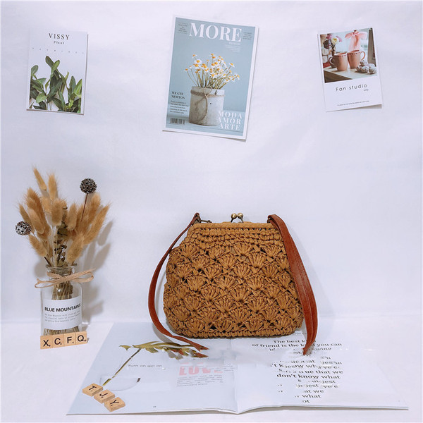 Plant Craft Products Straw Bag Q119-CJNS1219598