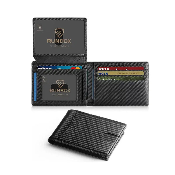 Color: Beige, Ships From: CHINA - Men's Wallet Ultra Thin Rfid Leather with ID Window Multi Card Ca F640-12000036729041149