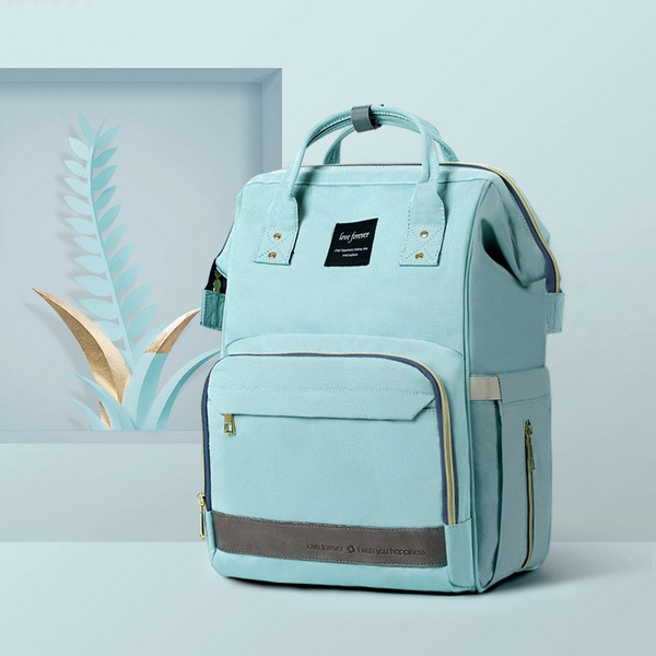 Color: Green - Mother and baby backpack Q119-CJBHNSTB00277-Green