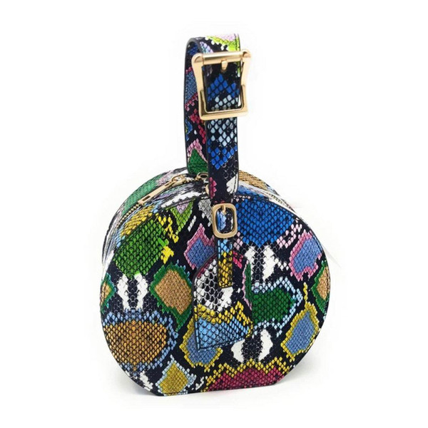Color: Serpentine, Size: Size41 - Animal Print Mini Backpack Ladies Cool And Unique Q119-CJNS114497216PK