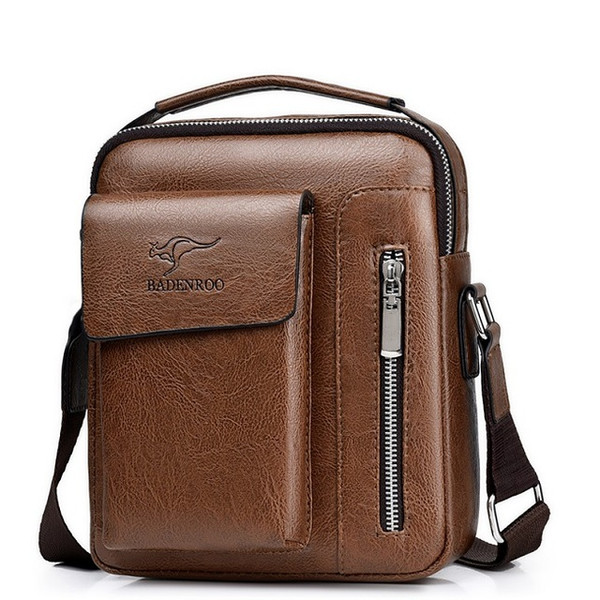 Color: Small khaki, Size: 10inch - Business Casual Men's Backpack Wear-resistant Portable Men's Bag Q119-CJNS118301301AZ