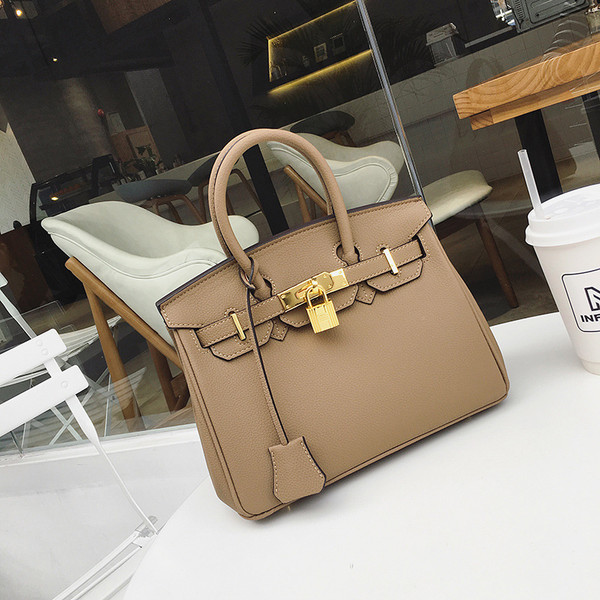 Color: Khaki, Size: Big - Trendy all-shoulder crossbody bag Q119-CJBHNSNS13737-Khaki-Big