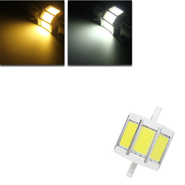 Dimmable R7S 78MM 10W COB SMD White/Warmwhite LED Flood Light Spot Corn light Lamp Bulb AC 85-265V C122-1030176