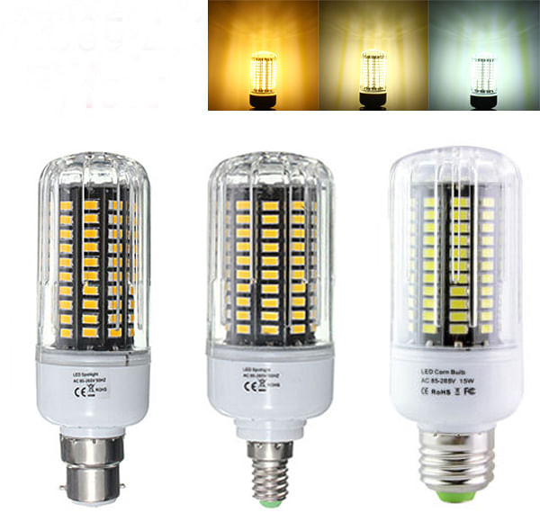 E27 E17 E14 E12 B22 12W 120 SMD 5736 1200Lm LED White Warm White Natural White Corn Bulb AC85-265V C122-1061286
