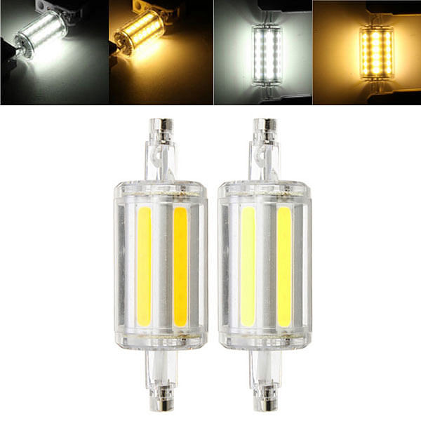 R7S 8W COB Yes/No Dimmable Pure White Warm White LED Corn Light Bulb AC85-265V C122-1246286