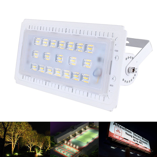Iltrathin 50W Smart IC LED Flood Light 4800lms Waterproof Outdoor Garden Spotlight AC220V C122-1296682