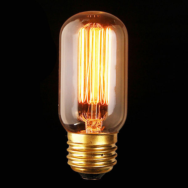 E27 40W Vintage Antique Edison Incandescent Bulb Clear Glass 110V C122-954159