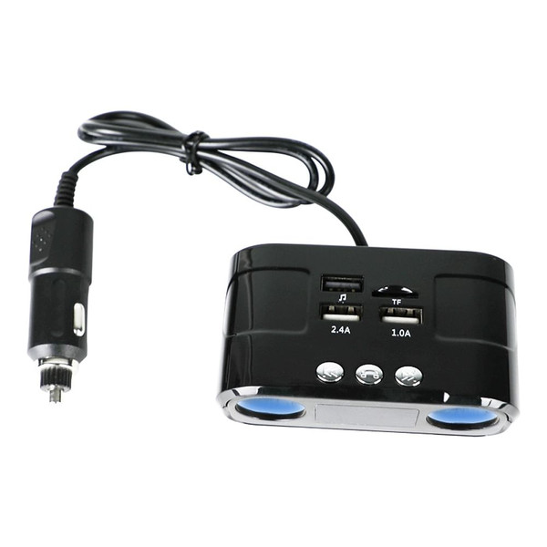Car Fm Transmitter Bluetooth Hands-free Car Kit Mp3 Music Player Quick Charge Charger Cigarette Lig K484-PAU_0IWM8OQC