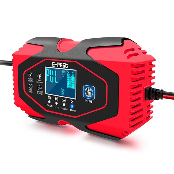 12v 24v Full Automatic Car Battery Charger Lithium Battery Charging Repair Adapter for Lead-acid Ba K484-PAU_0HSBWA2U
