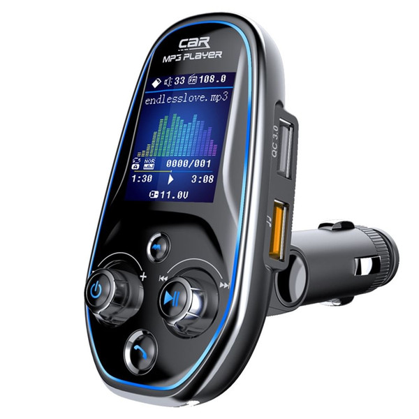 Bt29 Car Bluetooth Mp3 Player 1.44 Tft Color Screen Display Aux Input Output Card Reader Adapter Bl K484-PAU_0I6YZ6NE