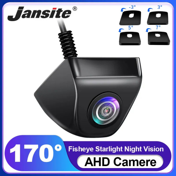 Ships From: CHINA, Color Name: GRAY - Jansite AHD 1080P Rear View Camera 170?° Fisheye Lens Reverse F640-12000037091604956